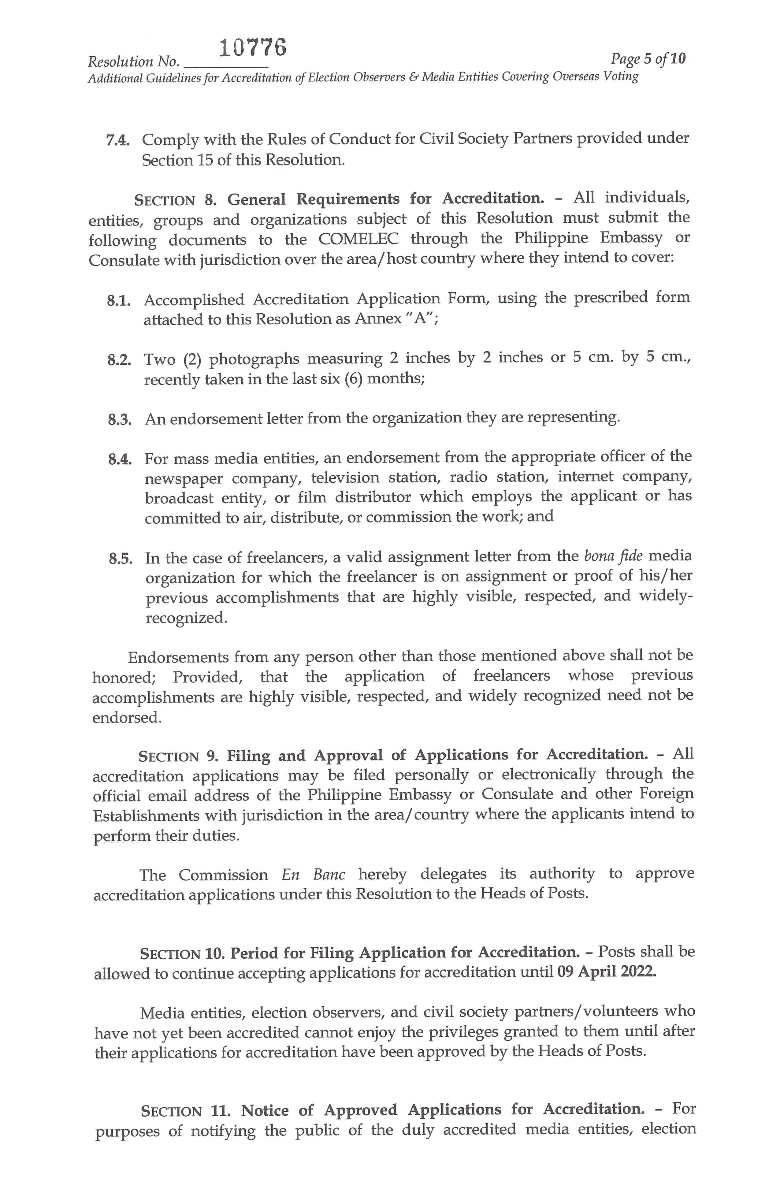 COMELEC Resolution 10776 Page 05