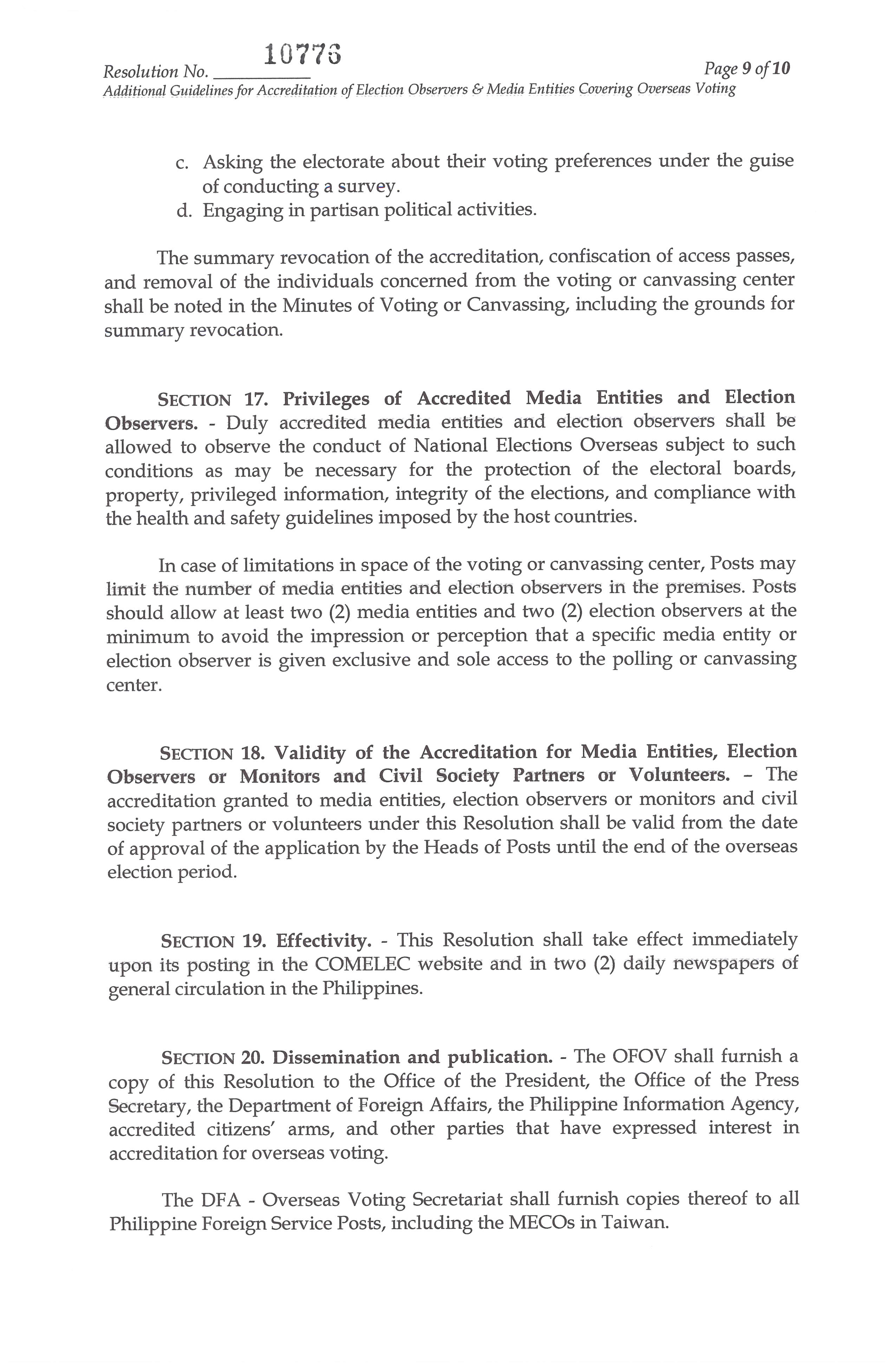 COMELEC Resolution 10776 Page 09